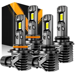 AUXBEAM 9006 9005 LED Headlight Bulbs for 1999-2006 Chevy Silverado 1500 2500HD - Picture 1 of 18