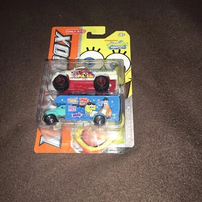 Matchbox 1/64 Diecast Easter 2 Pack Nickelodeon Spongebob SquarePants - Image 1 of 4