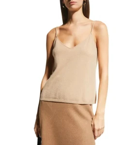 $225 NWT Vince Cashmere Sweater Spaghetti Strap Amber Light Top sz S; M; L; XL - Picture 1 of 20