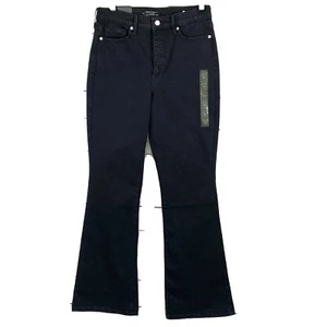 Banana Republic Jeans Women’s Size 27 Black Slim Flare High Rise NWT - Picture 1 of 10