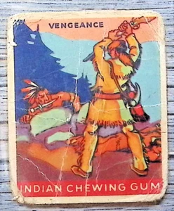 Goudey Indian Gum #45 Vengeance 1947 serie 312 - Imagen 1 de 2