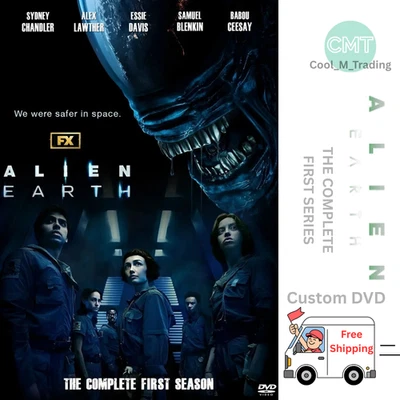 Alien: Earth 2025 Season 1 DVD – Sci-Fi Horror TV Series, Region Free, New - Image 1 of 3
