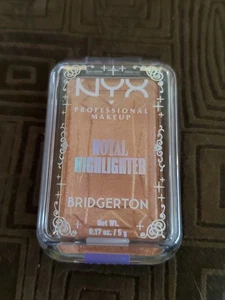 NYX Professional Makeup Bridgerton Collection Royal Highlighter Iridescent Peach - Picture 1 of 4