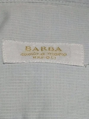 Camicia sartoriale uomo cotone Barba Napoli taglia 17/43 - Immagine 1 di 4