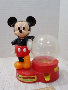 Panca Gumball Topolino 1986 FUNZIONANTE vintage di Superior Toy Disney - Foto 1 di 3