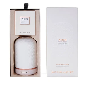 Neom Wellbeing Pod Diffusor für ätherische Öle weiß Keramik Aromatherapie - Bild 1 von 4