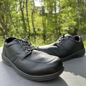 Orthofeet Avery Island Schuhe Herren 13 6E schwarz genarbtes Leder Wandern orthopädisch - Bild 1 von 13