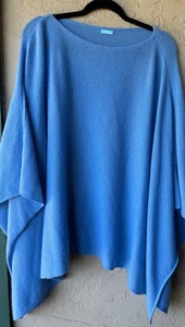 J MCLAUGHLIN SHAWL WRAP PONCHO CASHMERE ONE SIZE - Picture 1 of 4