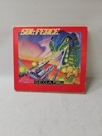 Sol-Feace Sega CD Complete CIB w/ Cardboard Case Tested