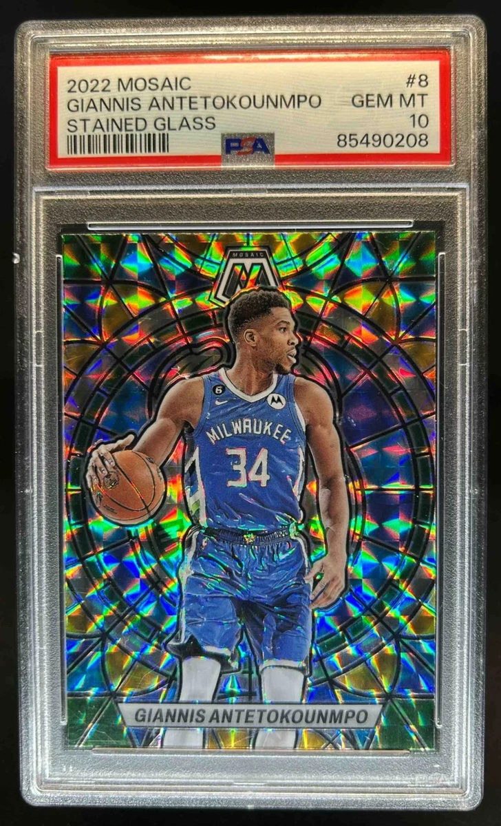Giannis Antetokounmpo 10 Graded Basketball Trading Cards