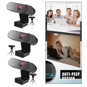 Business Webcam Auto-Focus 120-degree Wide Angle Plug and - Afbeelding 1 van 22
