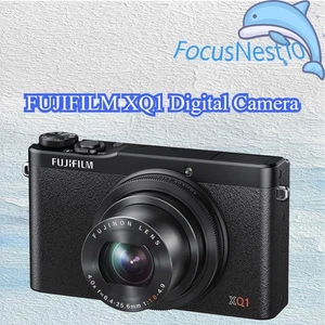 FUJIFILM XQ1 Digital Camera 12.0 MP 4x Optical Zoom with Accessories Black - Picture 1 of 7