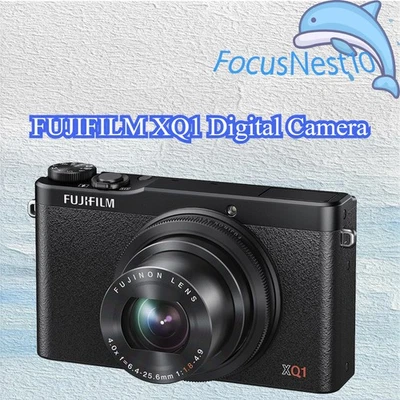 FUJIFILM XQ1 Digital Camera 12.0 MP 4x Optical Zoom with Accessories Black - Image 1 of 4
