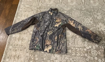 CHAQUETA DE CAZA UNDER ARMOUR ROBLE MUSGOSO ROMPER CAMUFLAJE SOFTSHELL M FORRADA DE VELLÓN Foto 1 de 3