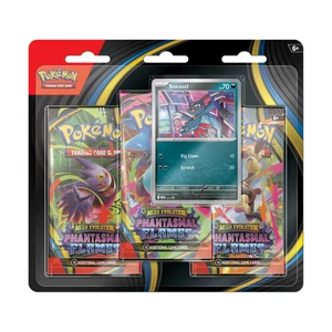 Pokemon Phantasmal Flames 3 Pack Blister🔥🐲SEALED Promo Card Booster Presale - Bild 1 von 3