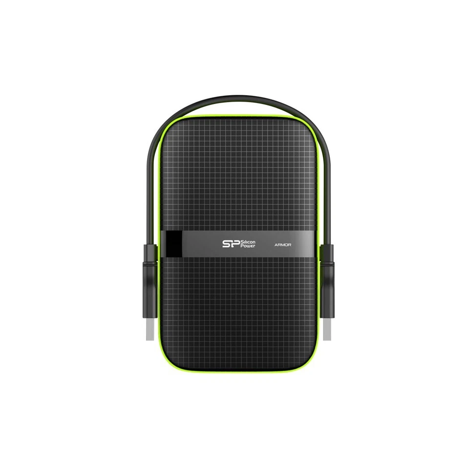 4712702658521 Silicon Power Armor A60 external hard drive 5000 GB Black, Green S - Image 1 of 4