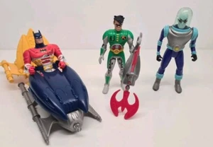 Batman TAS Mr.Freeze Robin Animated Series Kenner 94 Torpedo Sammlung Fahrzeug - Bild 1 von 11
