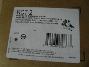 Rohl RCT-2 1/2" latón áspero en válvula con desviador - Imagen 1 de 1