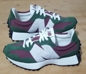 New Balance 327 Trainers - Nori Green Bordeaux- Size UK 7 EU 40.5 - Imagen 1 de 22
