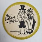 Vintage Tuborg Beer Danish Folklore Drink Coaster Advertising Ephemera
