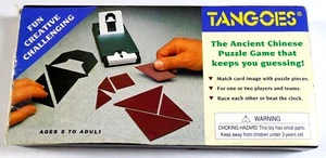 TANGOES The Puzzle Game - Classic Tangram Travel Game - 54 Challenges - Picture 1 of 4