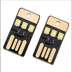 🔧 2x Chanzon® USB LED Stick Kaltweiß 0,2 W Superhell – PC & Laptop Nachtlicht - Bild 1 von 5