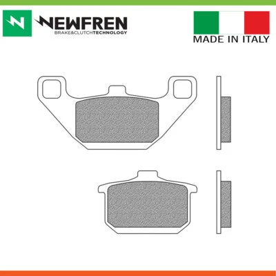 Newfren Touring Organic Front Brake Pad For KAWASAKI VN750 VULCAN 750cc '86-87 Foto 1 de 3