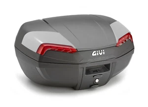 GIVI E46N 46L SCHWARZ RIVIERA MONOLOCK KOFFERRAUM MIT UNIVERSALPLATTE MOTORRAD SCOOTER - Bild 1 von 4