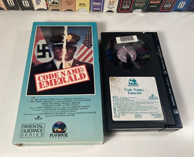 * Code Name: Emerald 1985 WWII Spy Thriller Betamax Ed Harris Max Von Sydow - Image 1 of 4