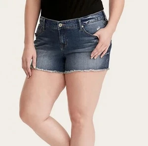 Pantalones Cortos Elásticos Torrid Vintage Talla 16 Nuevos con Etiquetas - Imagen 1 de 10