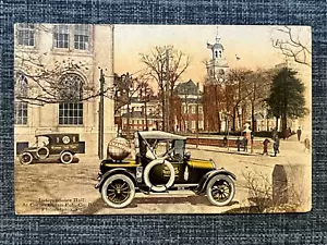 FRÜHE PICKUP FORD MODELL T Champion Zündkerze Independence Hall POSTKARTE - Bild 1 von 8