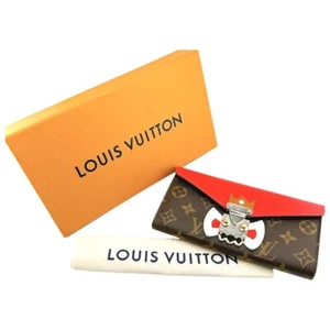 LOUIS VUITTON Long Wallet purse Monogram Portefeiulle · Sara Tribal Mask M60791 - Picture 1 of 24