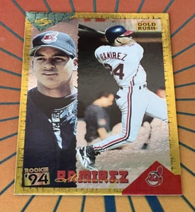 1994 Score Rookie & Traded - GOLD RUSH - #RT72 Manny Ramirez - Picture 1 of 2