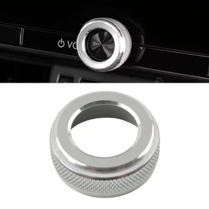 Silver Console Volume Button Switch Ring For Lexus NX250 350h 450h 2022-2024 - Picture 1 of 10
