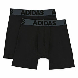 Adidas L3454 Boy's Sport Performance Climalite Black Boxer Brief Size Large - Picture 1 of 2