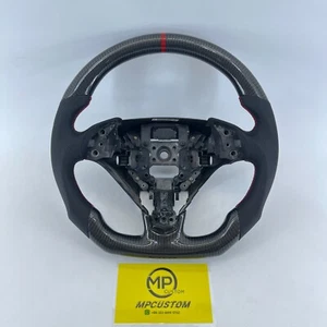 100% Real Black Carbon fiber Steering Wheel Fit For Acura TL 2007 2008 - Imagen 1 de 8