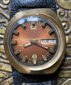Slava Russische Herrenuhr 27 Jewels, Handaufzug, Datumsanzeige, #17 - Bild 1 von 12