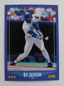 BO JACKSON 1988 SCORE #180 BASEBALL CARD SINGLE - Picture 1 of 2