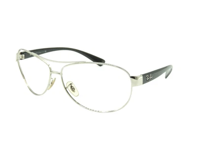 Ray Ban RB 3386 003 Silber Schwarz 63mm Sonnenbrille Gestell - Bild 1 von 4