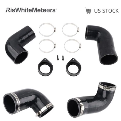 Performance Turbo Pipe Inlet For 2012+ Mercedes-Benz C400 M276 C43AMG C450 Black Foto 1 de 4