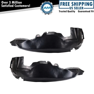 Front Inner Fender Liner Set Fits 1993-1998 Jeep Grand Cherokee - Image 1 of 4