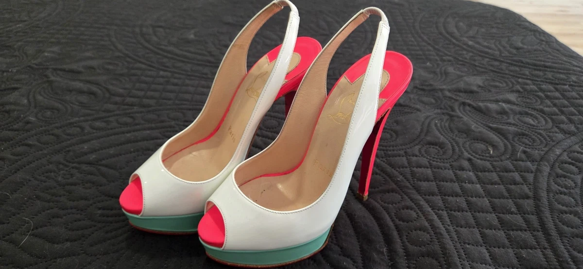 Christian Louboutin White Heels for Women for sale - eBay