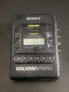 Sony WM-F2085 Mega Bass Auto Reverse Walkman Cassette Player READ - Picture 1 of 5