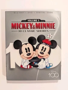 Mickey & Minnie 10 Classic Shorts Vol. 1 Blu-ray 100th Anniversary Edition 2023 - Picture 1 of 9