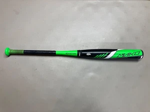 Youth Easton Mako Baseball Bat USSSA 30/18 Black Green 2 1/4” Barrel YB16MK12 - Picture 1 of 21