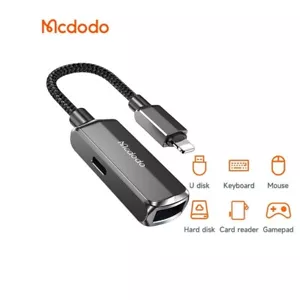Mcdodo 2 in 1 USB to iPhone OTG Converter Flash Drive Fast Charging For iPhone - Picture 1 of 8