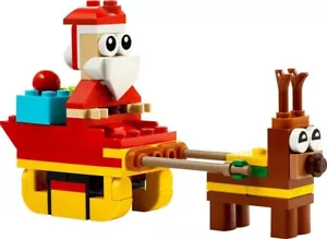 LEGO Creator: Set Polisacco Giro in Slitta di Babbo Natale 30670 (Molto Piccolo) - Foto 1 di 5