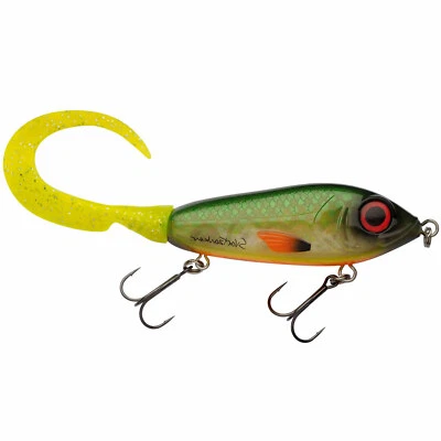 Abu Garcia Svartzonker McMy Tail 17cm alle Farben Jerkbait Köder Zander Hecht