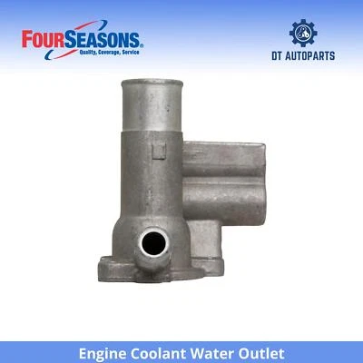 For 1985-1987 Mercury Lynx 1.9L L4 Engine Coolant Water Outlet 4 Seasons 1986 - Image 1 of 4