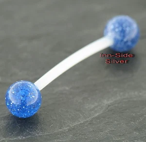 Brust Piercing Industrial Stab Metallfrei Kunststoff UV Industrial Ohrpiercing - Bild 1 von 1